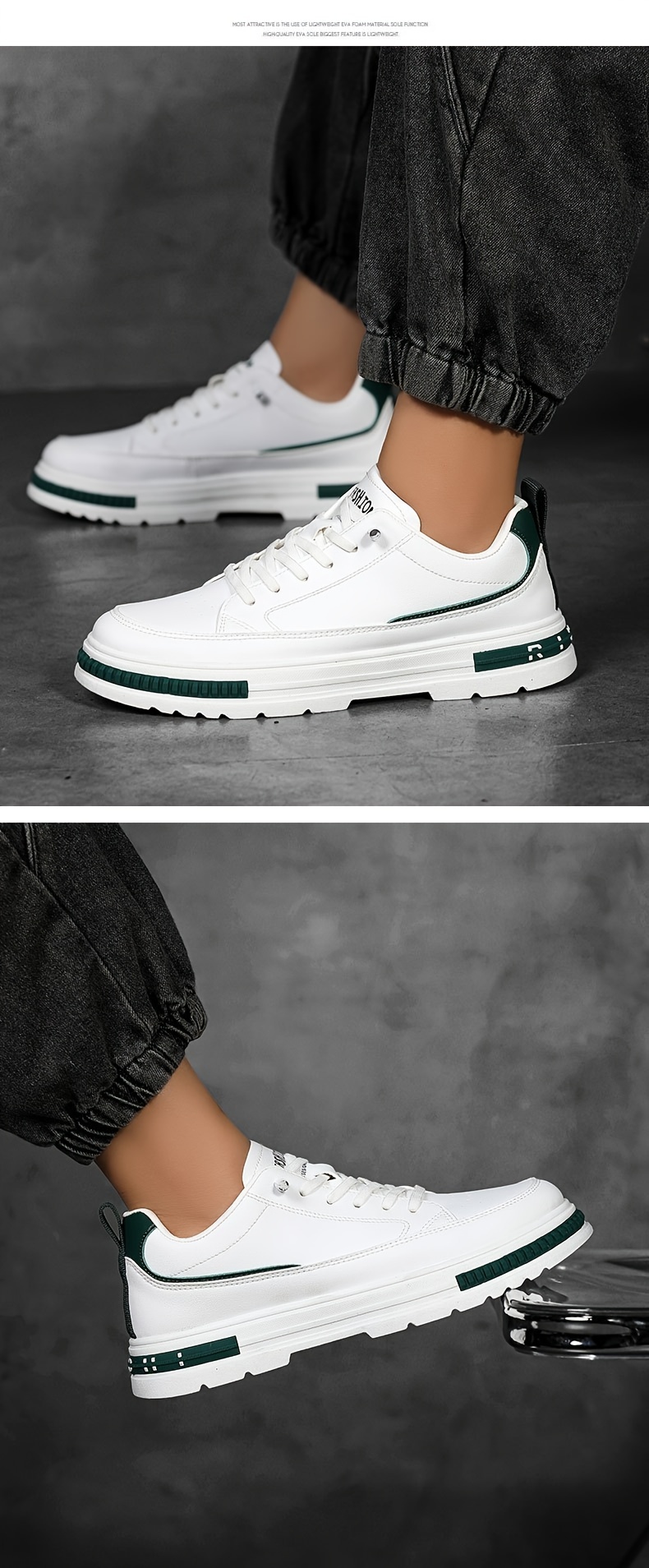 skate shoes men s trendy solid comfy non slip casual details 8